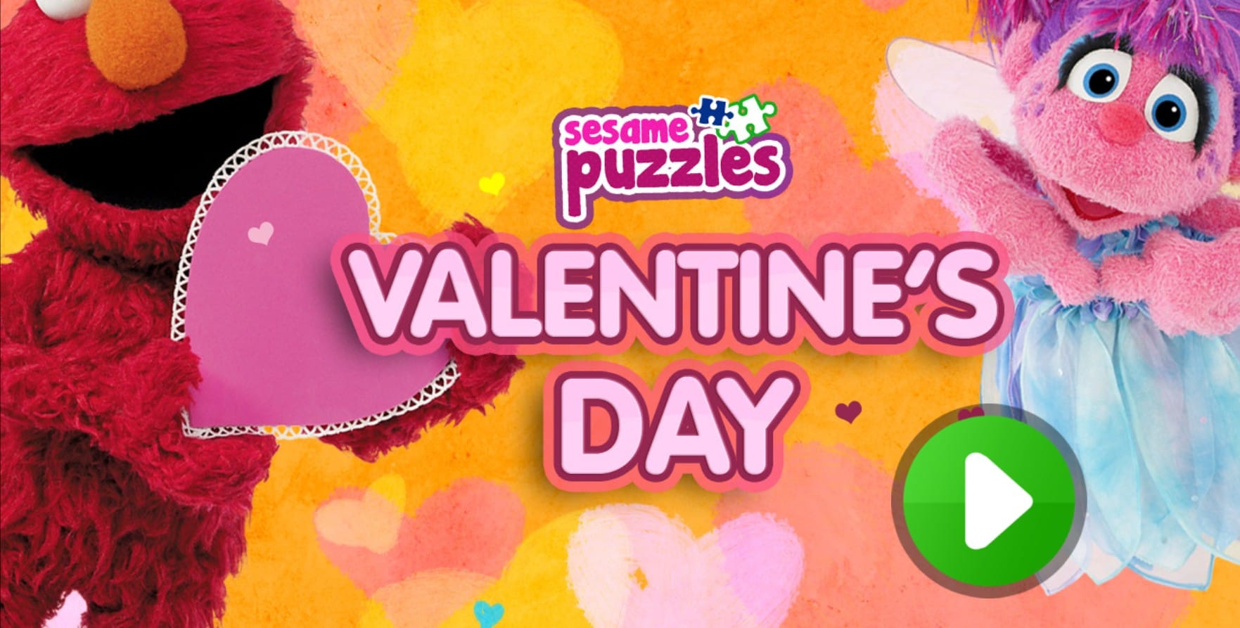 Sesame Street Valentine's Day Jigsaw Puzzle